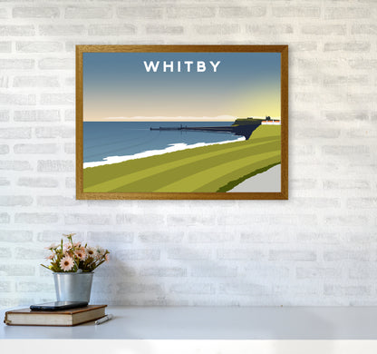 Whitby 5 Travel Art Print by Richard O'Neill A2 Print Only
