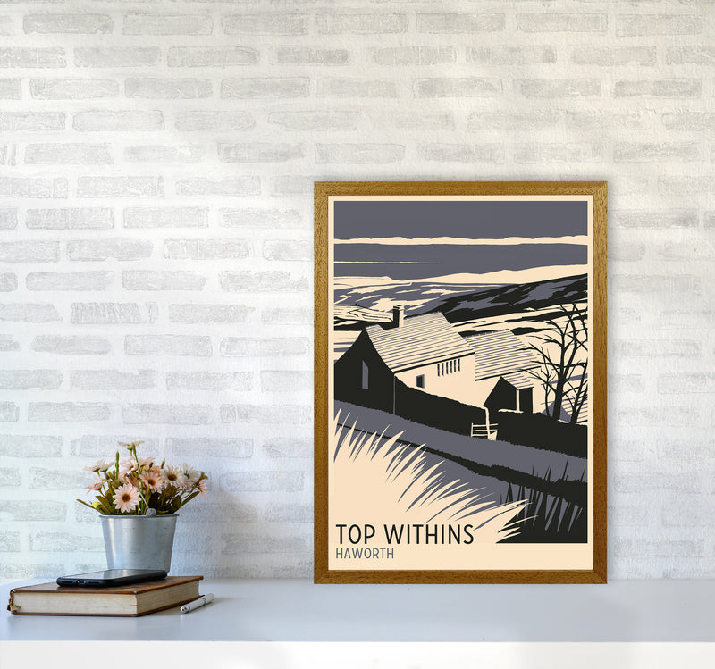 Top Withins portrait Travel Art Print by Richard O'Neill A2 Print Only