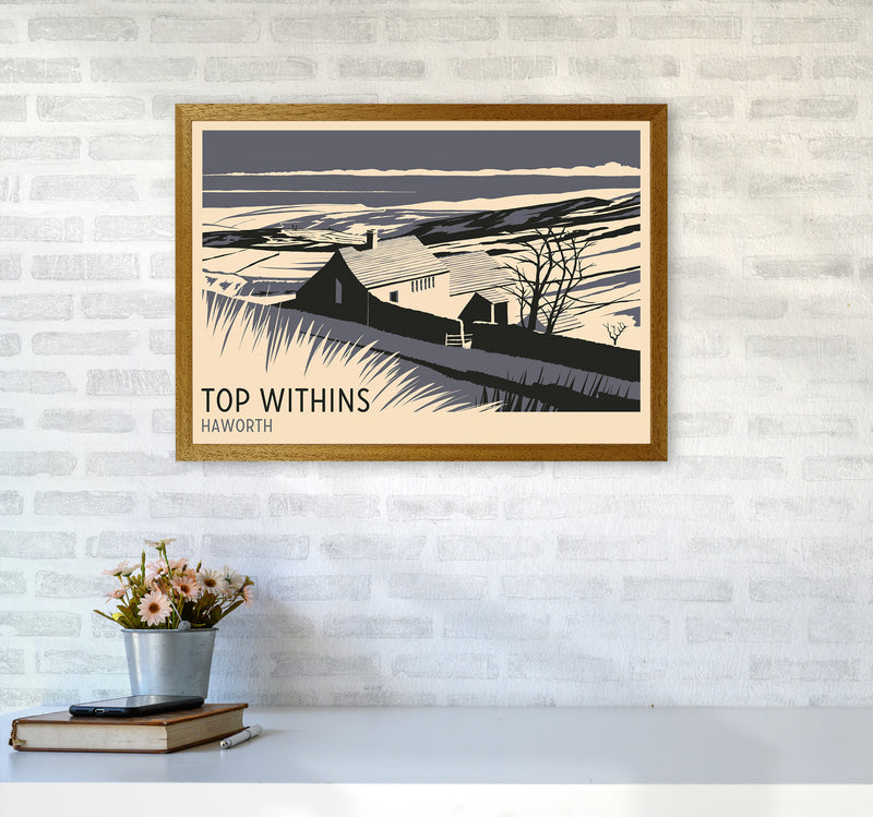 Top Withins Travel Art Print by Richard O'Neill A2 Print Only