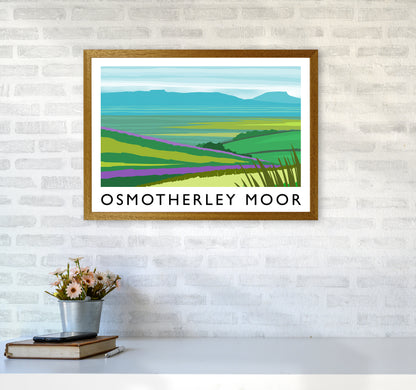 Osmotherley Moor Travel Art Print by Richard O'Neill A2 Print Only