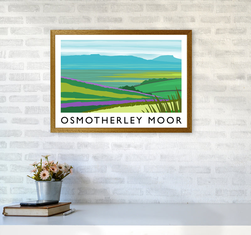 Osmotherley Moor Travel Art Print by Richard O'Neill A2 Print Only