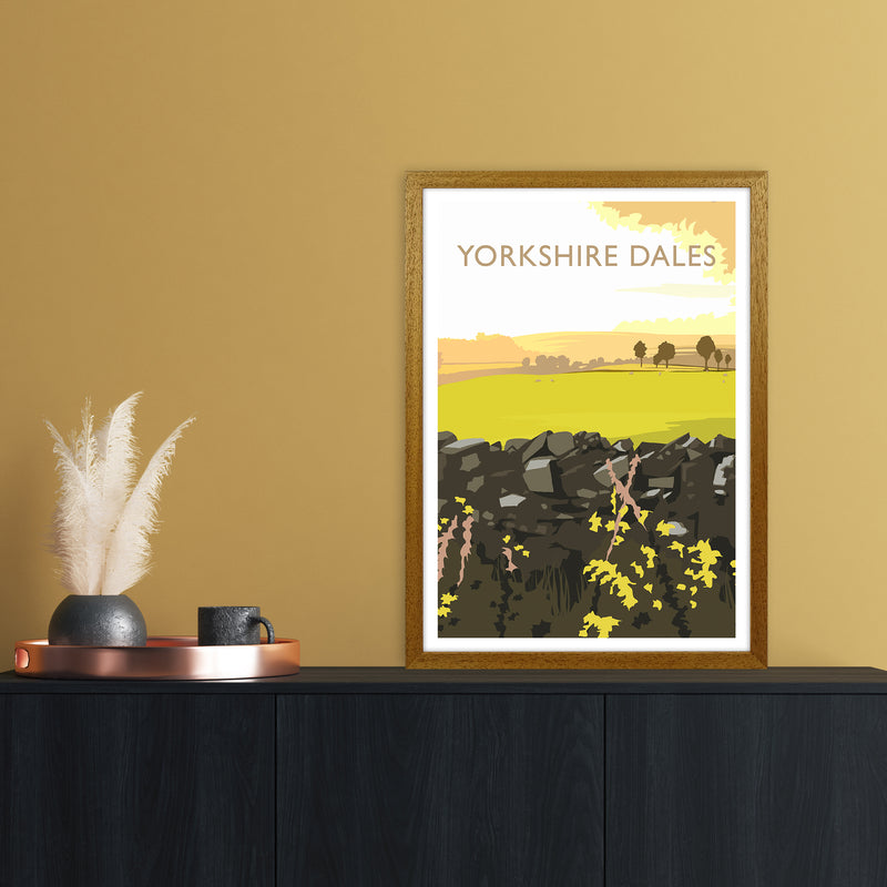 Yorkshire Dales Portrait Travel Art Print by Richard O'Neill A2 Print Only