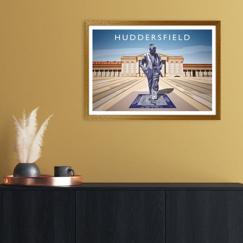 Huddersfield Travel Art Print by Richard O'Neill A2 Print Only