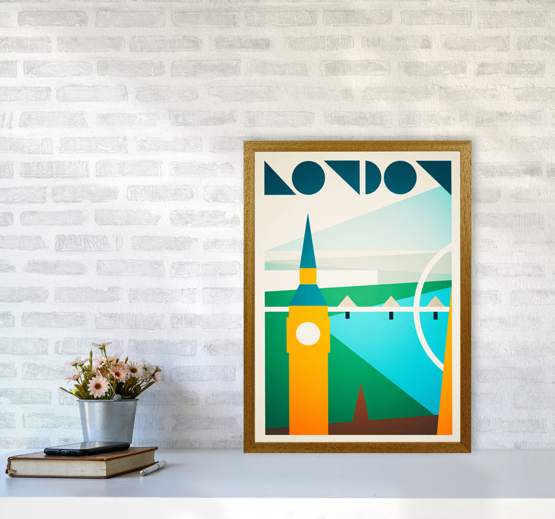 London 5 Travel Art Print by Richard O'Neill A2 Print Only