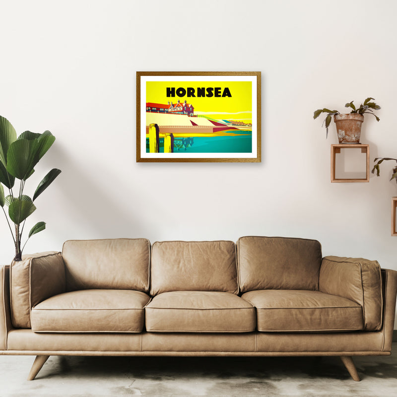 Hornsea 2 Travel Art Print by Richard O'Neill A2 Print Only