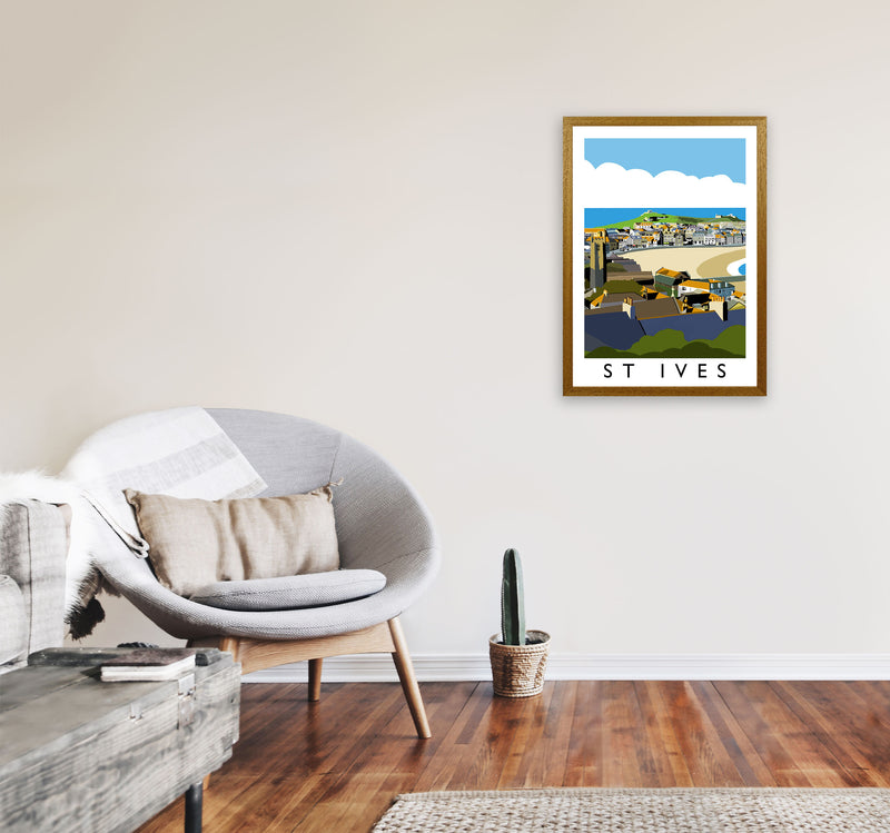St Ives by Richard O'Neill A2 Print Only