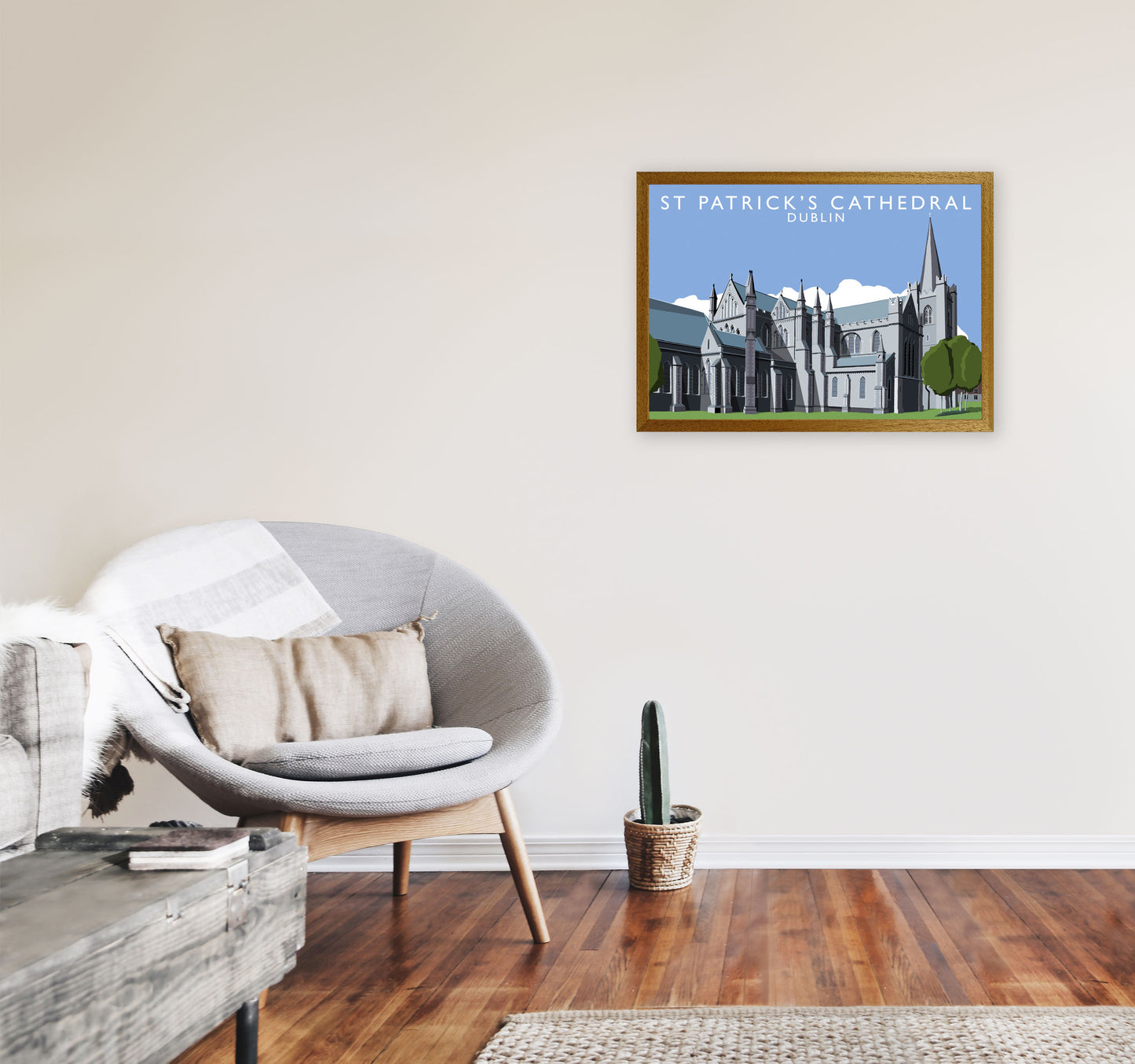 St. Patricks Cathedral by Richard O'Neill A2 Print Only