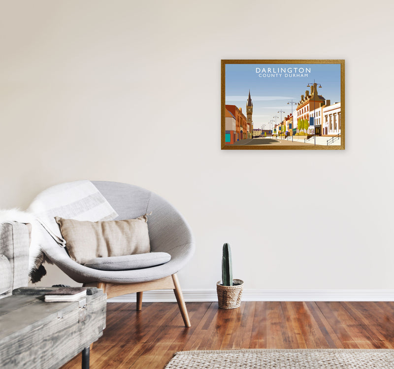 Darlington (Landscape) by Richard O'Neill A2 Print Only