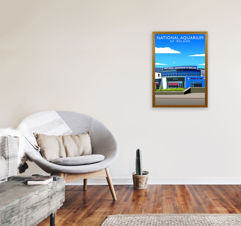 National Aquarium Ireland (Portrait) by Richard O'Neill A2 Print Only