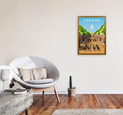 London Art Print by Richard O'Neill A2 Print Only