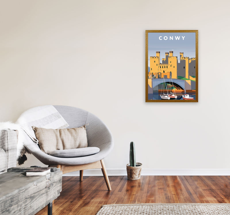 Conwy Portrait by Richard O'Neill A2 Print Only