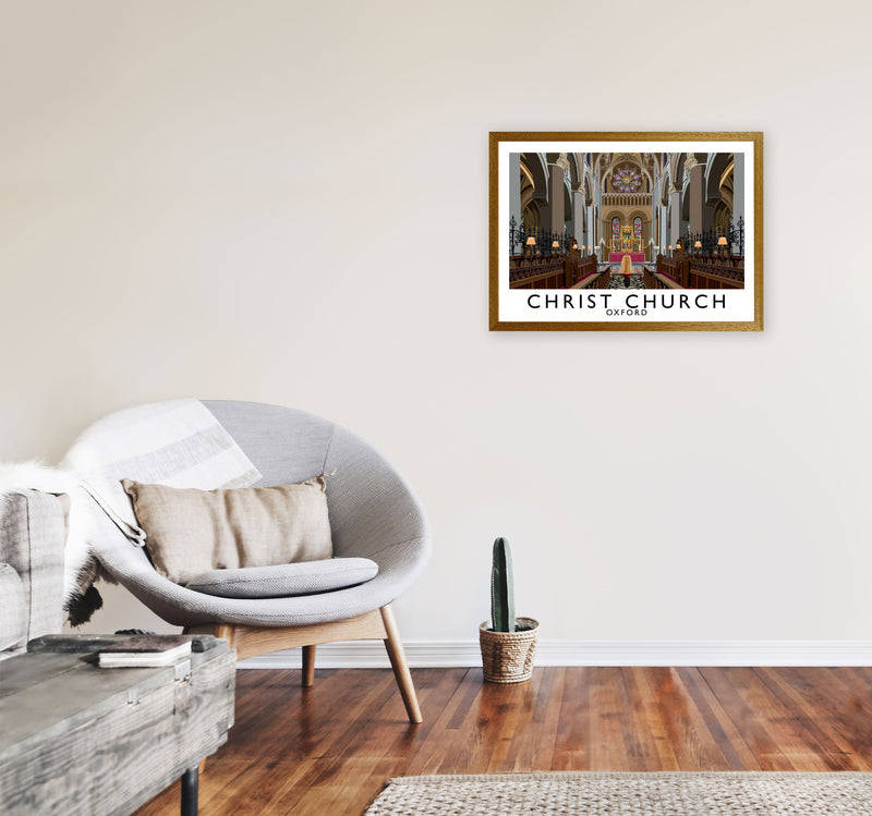 Inside Christ Church by Richard O'Neill A2 Print Only