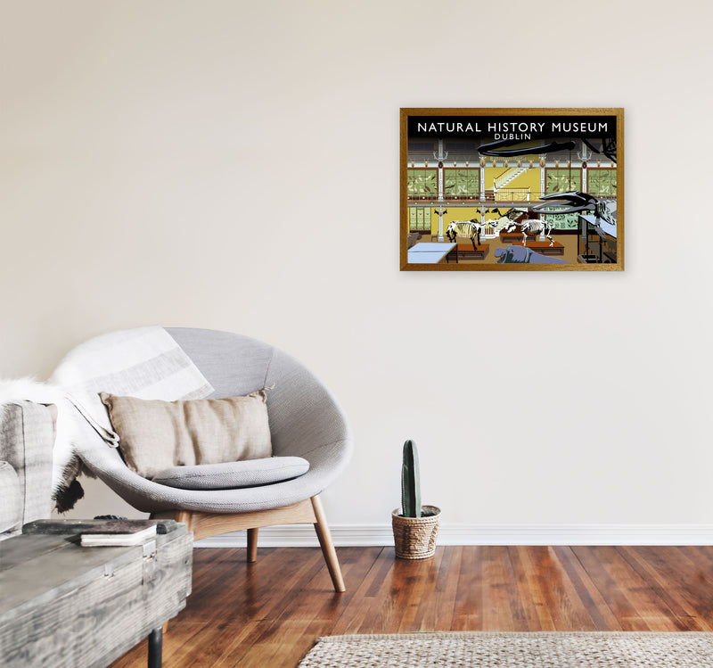 Natural History Museum Dublin Art Print by Richard O'Neill, Framed Wall Art A2 Print Only