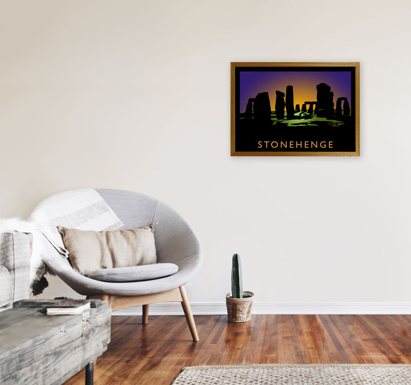 Stonehenge Art Print by Richard O'Neill A2 Print Only