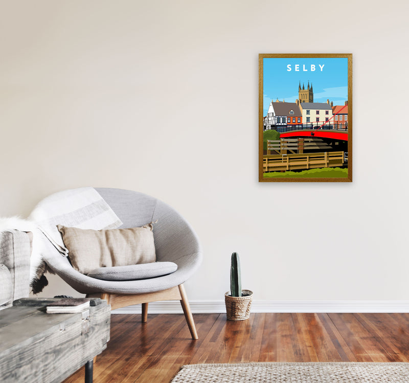 Selby Portrait by Richard O'Neill A2 Print Only
