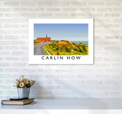 Carlin How Art Print by Richard O'Neill A2 Black Frame
