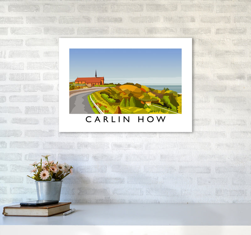 Carlin How Art Print by Richard O'Neill A2 Black Frame