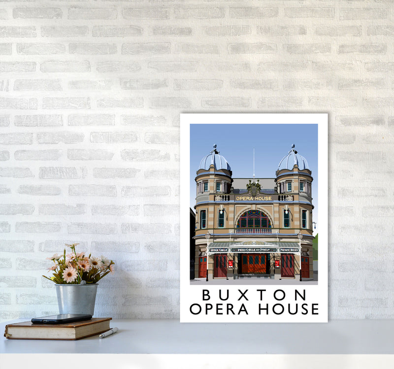 Buxton Opera House by Richard O'Neill A2 Black Frame