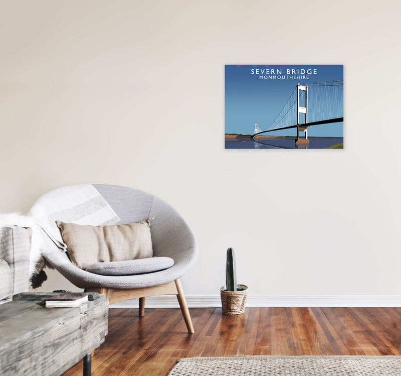 Severn Bridge by Richard O'Neill A2 Black Frame