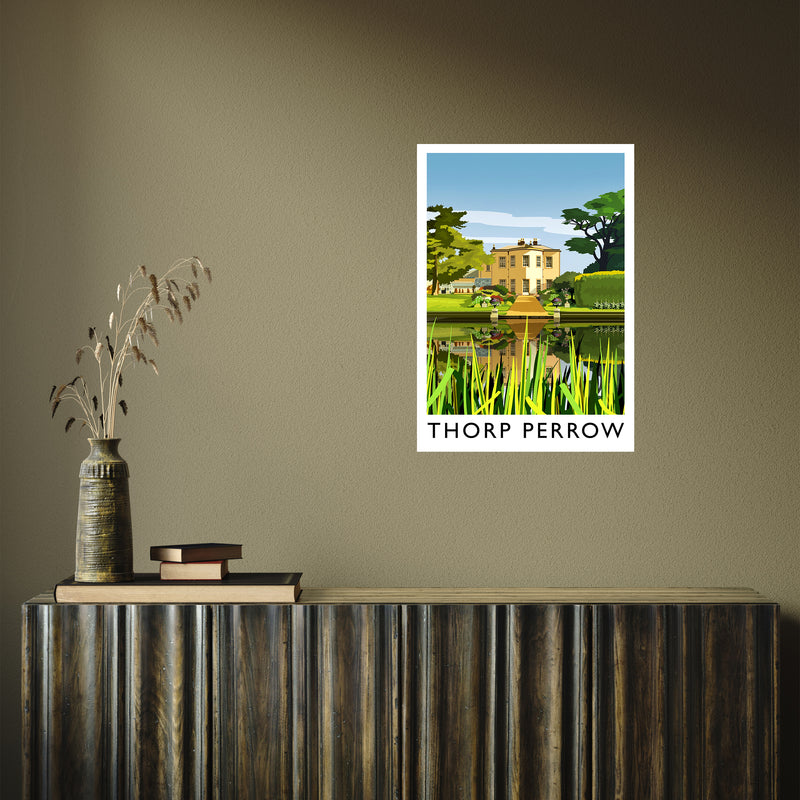 Thorp Perrow portrait by Richard O'Neill A2 Print Only