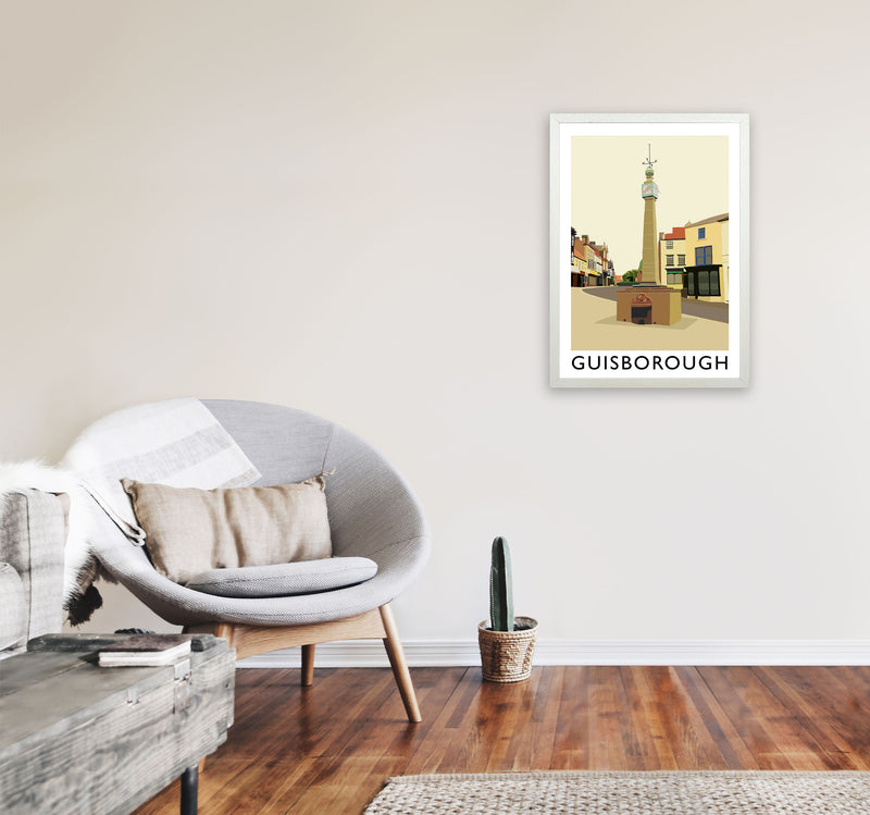 Guisborough Portrait by Richard O'Neill A2 Oak Frame