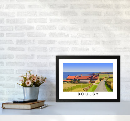 Boulby 2 Art Print by Richard O'Neill A3 White Frame