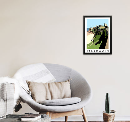 Tynemouth by Richard O'Neill A3 White Frame