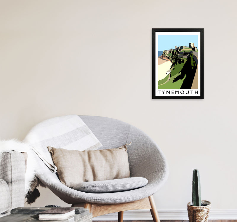 Tynemouth by Richard O'Neill A3 White Frame