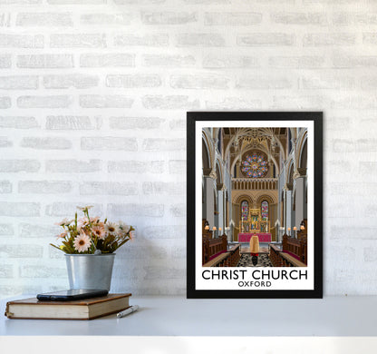 Christ Church Oxford by Richard O'Neill A3 White Frame