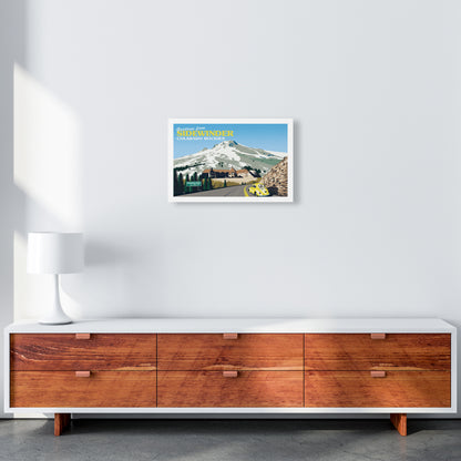 Overlook Hotel Art Print by Richard O'Neill A3 Canvas