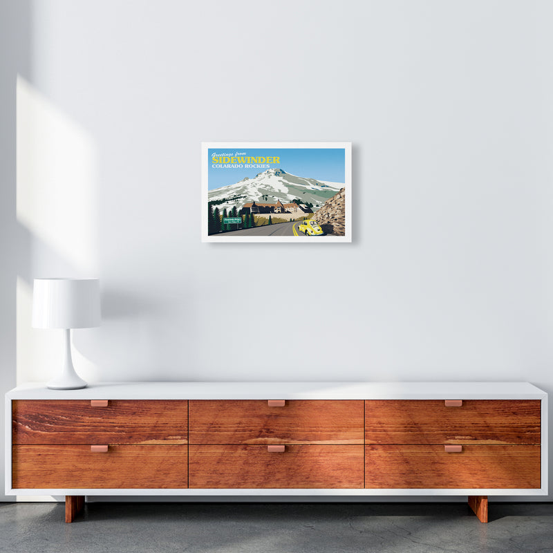 Overlook Hotel Art Print by Richard O'Neill A3 Canvas