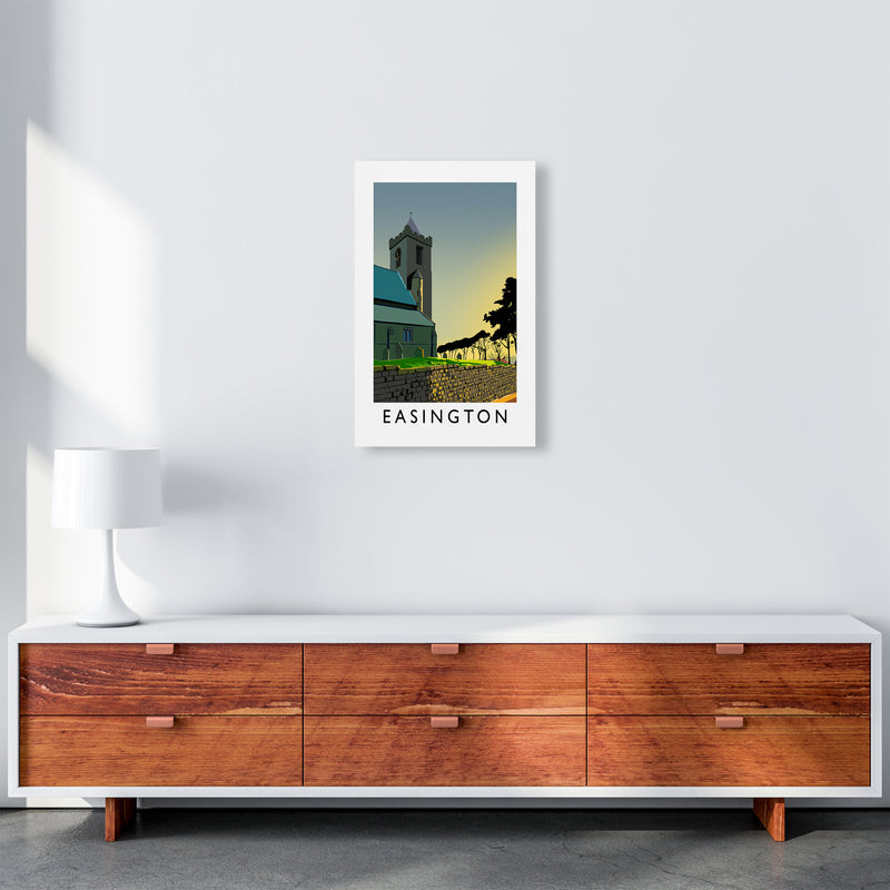 Easington Portrait Art Print by Richard O'Neill A3 Canvas