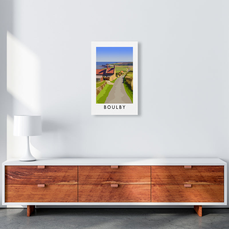 Boulby 2 Portrait Art Print by Richard O'Neill A3 Canvas