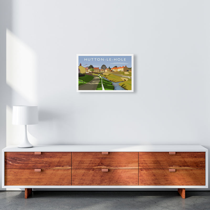 Hutton-Le-Hole Art Print by Richard O'Neill A3 Canvas