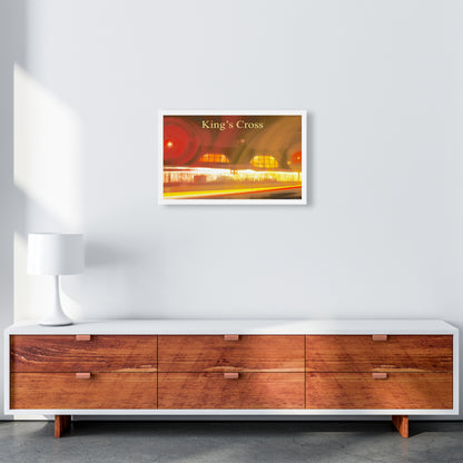 King's Cross Travel Art Print by Richard O'Neill A3 Canvas