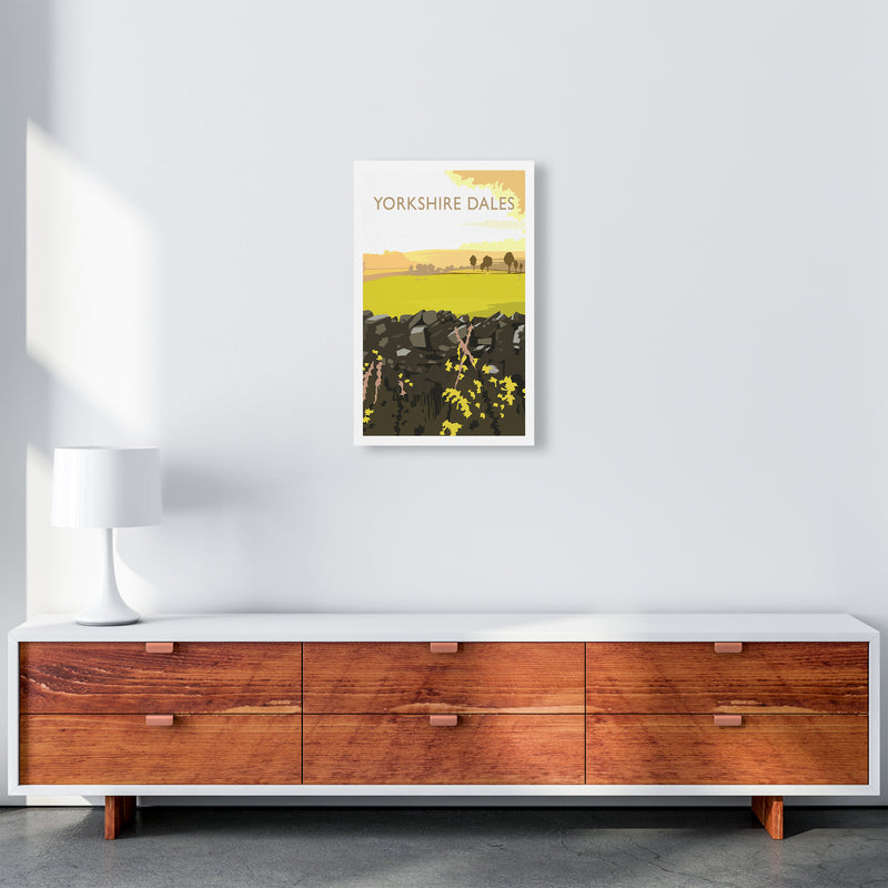 Yorkshire Dales Portrait Travel Art Print by Richard O'Neill A3 Canvas