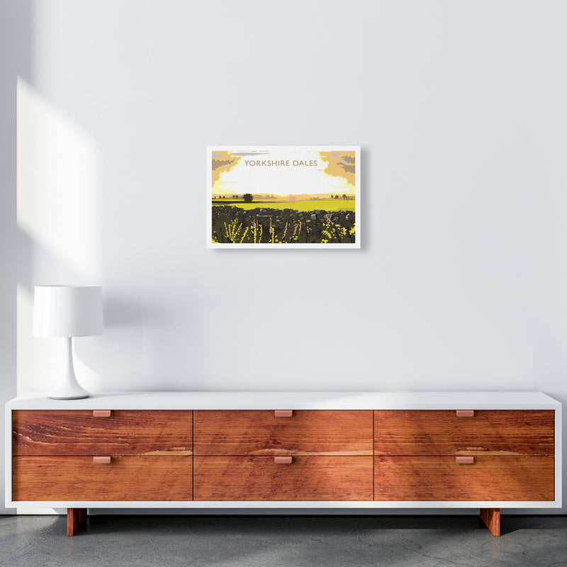 Yorkshire Dales Travel Art Print by Richard O'Neill A3 Canvas
