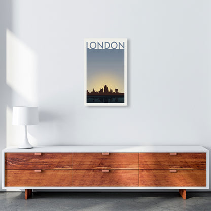 London 4 (Day) Travel Art Print by Richard O'Neill A3 Canvas
