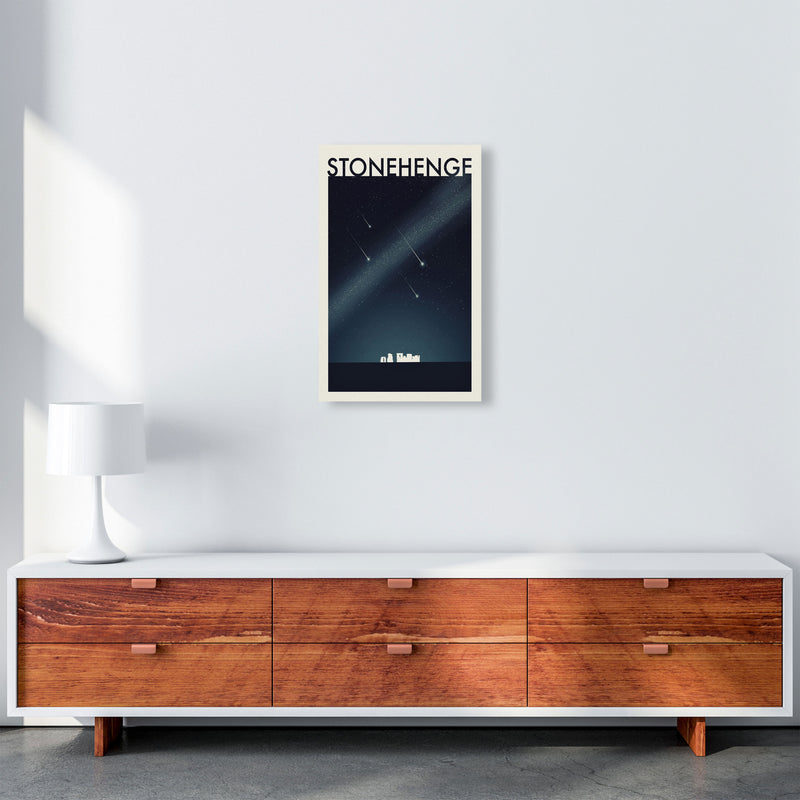 Stonehenge 2 (Night) Travel Art Print by Richard O'Neill A3 Canvas