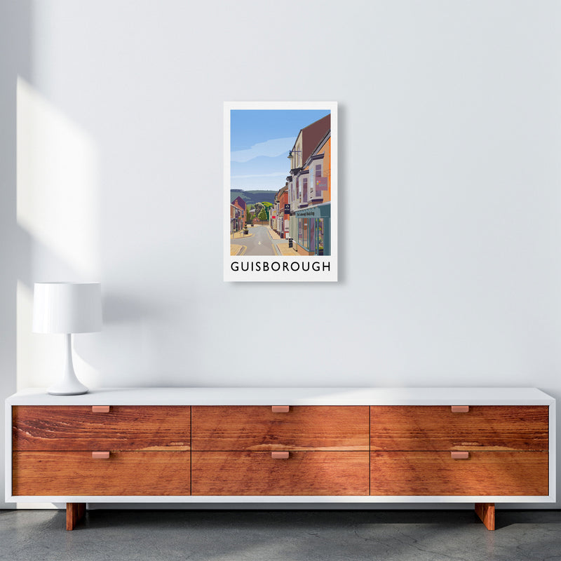 Guisborough 3 Portrait Travel Art Print by Richard O'Neill A3 Canvas