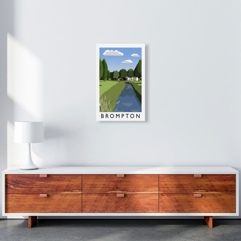 Brompton Framed Digital Art Print by Richard O'Neill A3 Canvas
