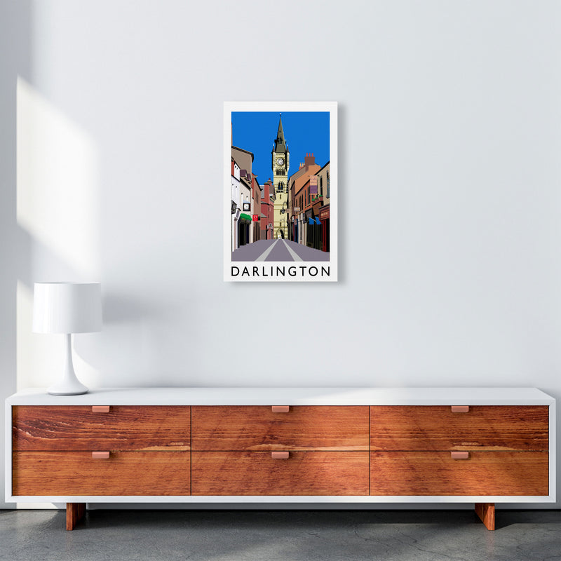 Darlington Art Print by Richard O'Neill A3 Canvas
