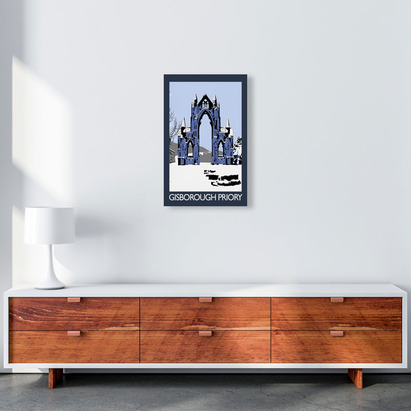 Gisborough Priory Framed Digital Art Print by Richard O'Neill A3 Canvas