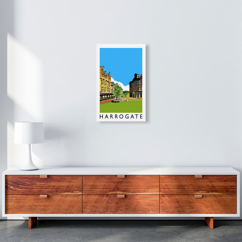 Harrogate Framed Digital Art Print by Richard O'Neill A3 Canvas