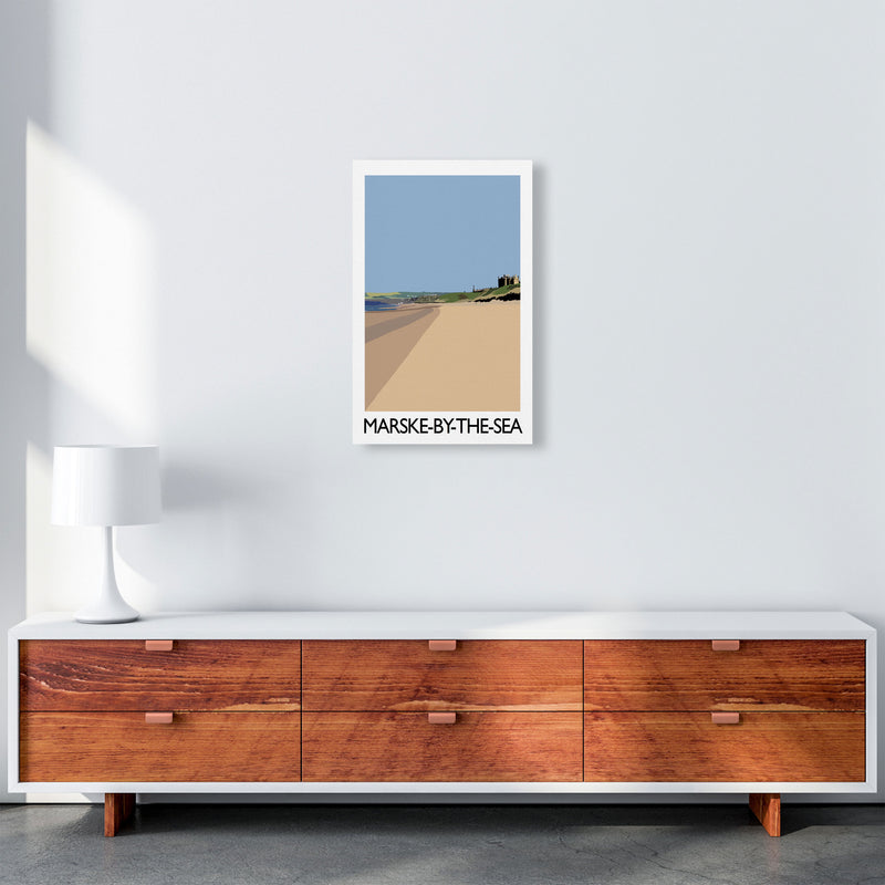 Marske-By-the-Sea Art Print by Richard O'Neill A3 Canvas