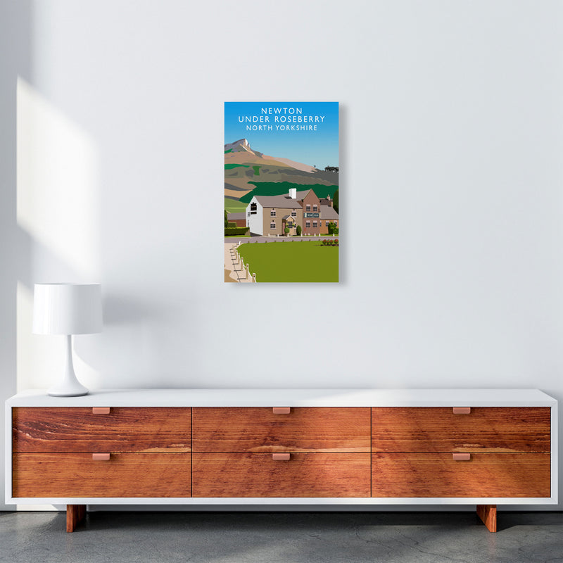 Newton Under Roseberry Art Print by Richard O'Neill A3 Canvas