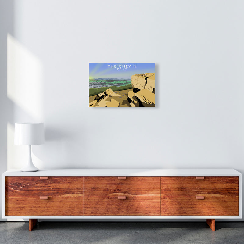 The Chevin Otley Art Print by Richard O'Neill A3 Canvas