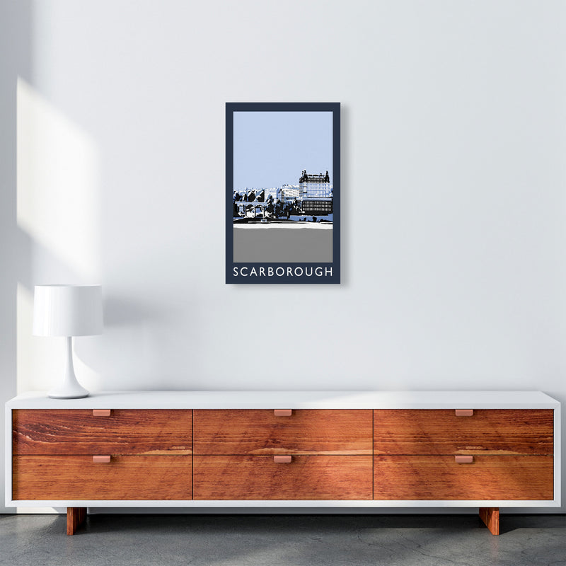 Scarborough by Richard O'Neill Yorkshire Art Print, Vintage Travel Poster A3 Canvas