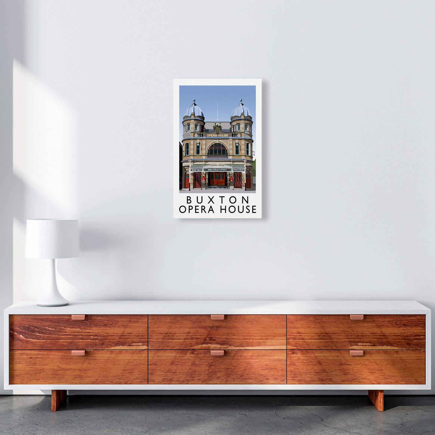 Buxton Opera House by Richard O'Neill A3 Canvas