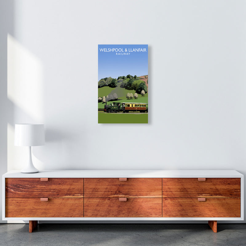 Welshpool & Llanfair by Richard O'Neill A3 Canvas